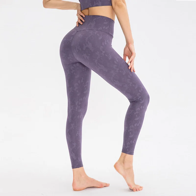 

NORMOV Casual Leggings Women Camouflage Print Ankle Length Slim Legging Workout High Waist Push Up Leggings Breathable Feminina