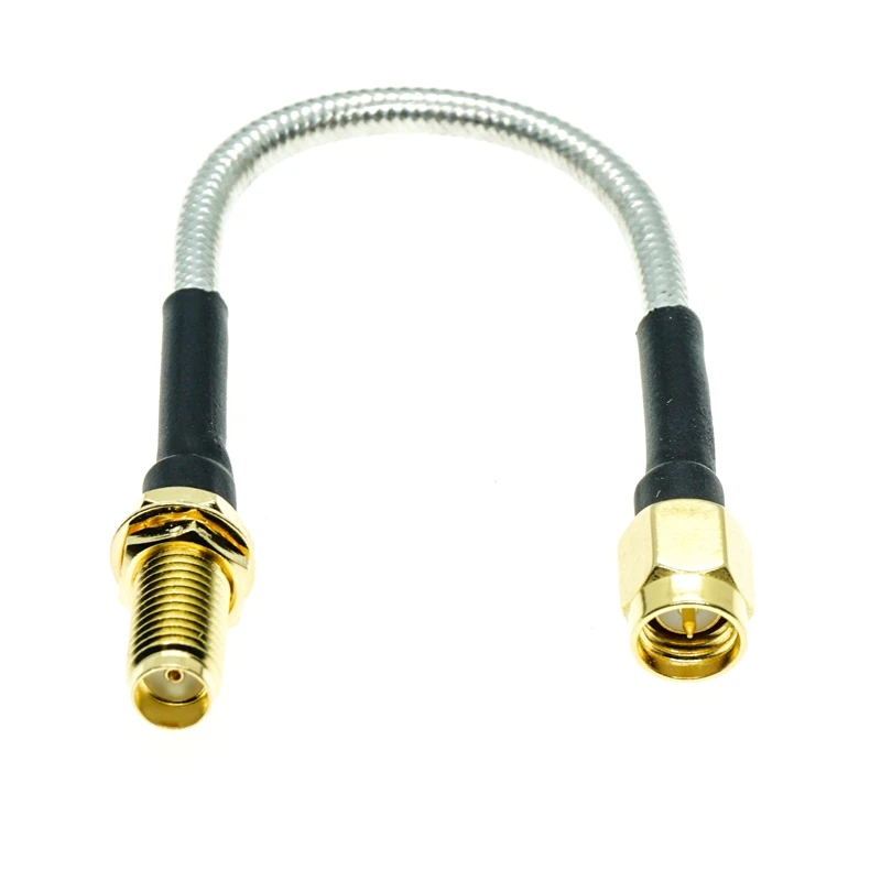 

SMA Male to SMA female bulkhead connector RG402 RG-402 Semi Flexible Coaxial Cable 0.141" 50ohm