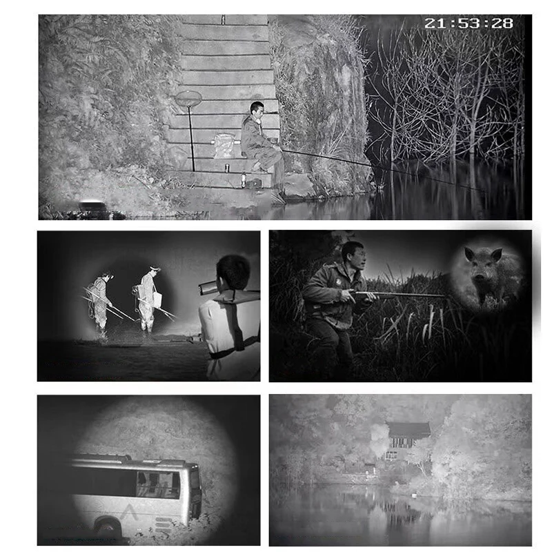 ГОРЯЧАЯ HG-ночного видения бинокль Цифровой Инфракрасный ночного область 1080P Hd