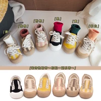 2021 spring and autumn quality childrens shoes breathable soft sole boys and girls comfortable board shoes kids casual shoes