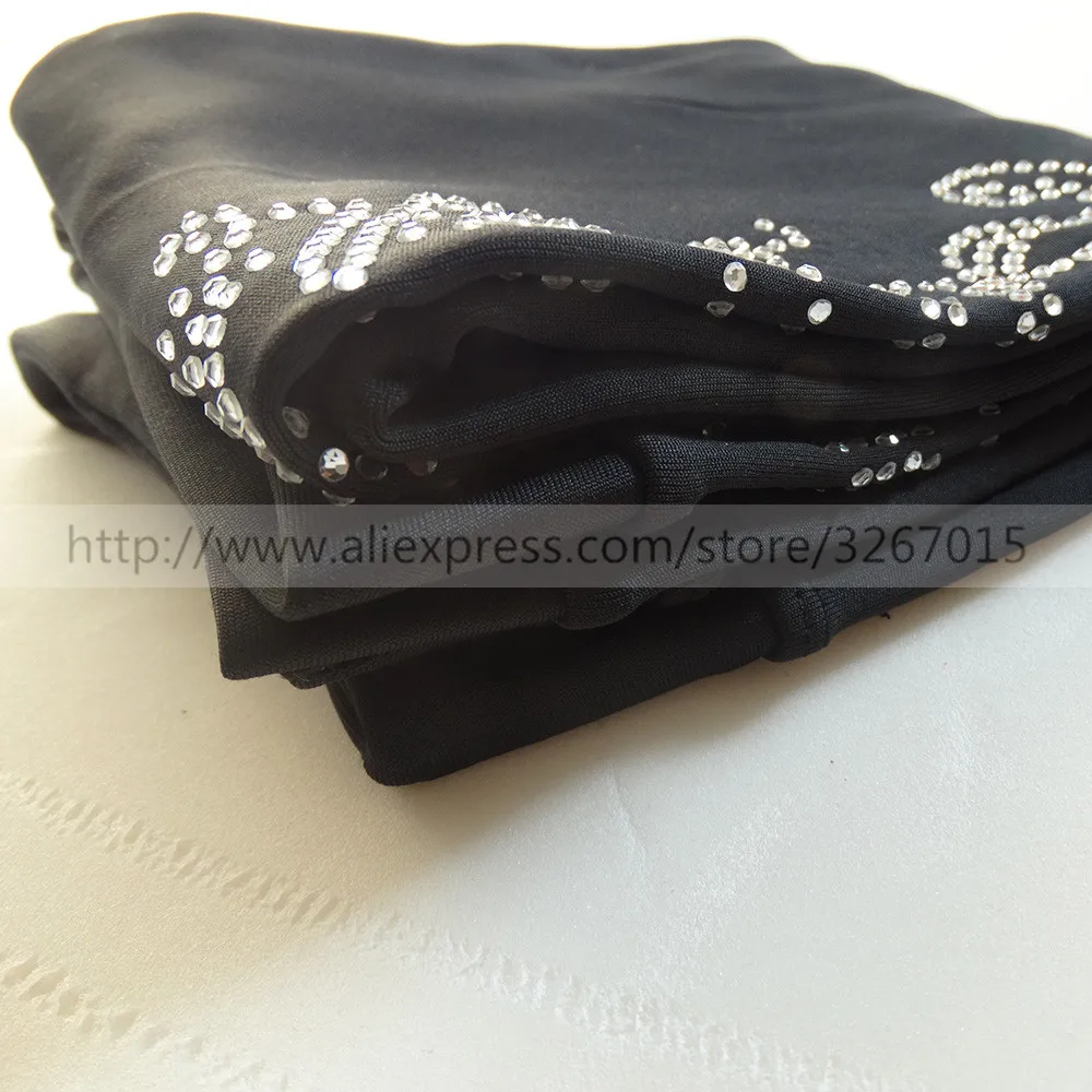 Брюки LIUHUO для фигурного катания женская одежда тренировок по льду девочек черные