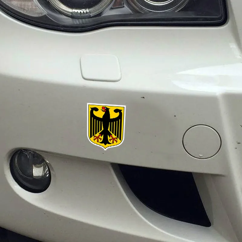 Ebdeckle наклейка для стайлинга автомобиля флаг герба Авто/бампера/окна/стены