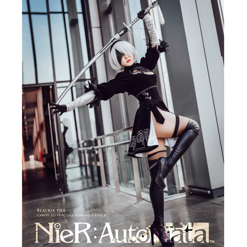 Игра NieR: Automata костюмы для косплея NieR платье jorha № 2 Тип B и 9 S Униформа 2B 9S |