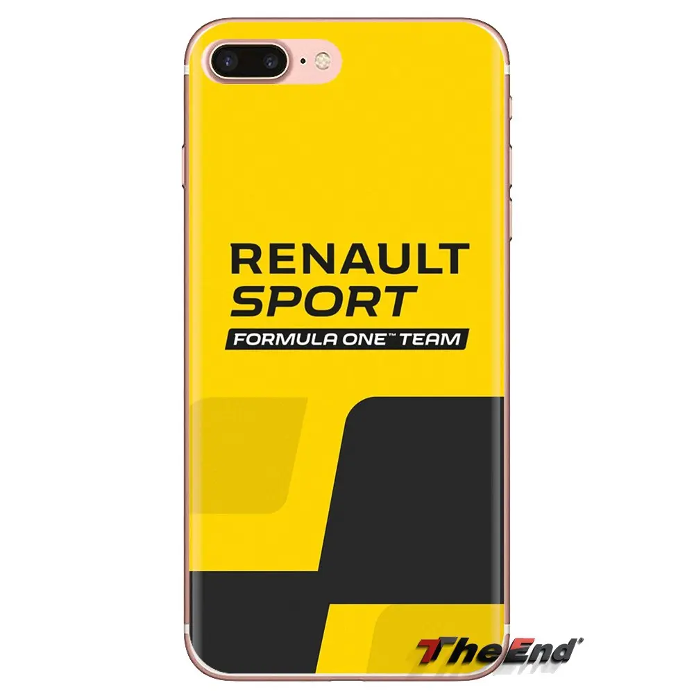 Renault rs автомобильные прозрачные мягкие чехлы Чехлы для iPod Touch Apple iPhone 4 4S 5 5S SE 5C 6 6S 7 8