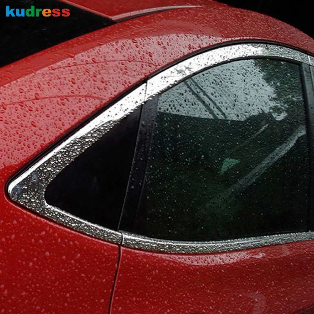 Для Hyundai Accent i25 2012 седан крышка окна автомобиля из нержавеющей стали отделка