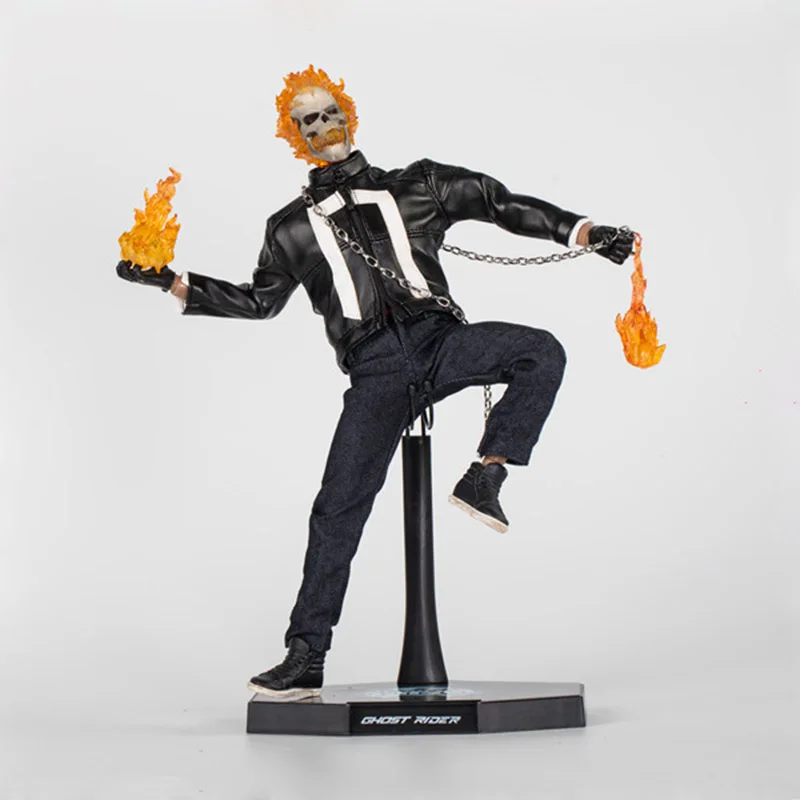 34 см вариационсветильник HC 1/6 Ghost Rider Привидение Райдер ПВХ фигурка фракции