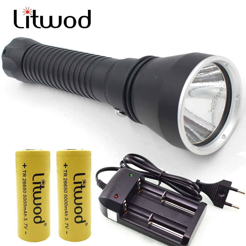 Litwod Z40D88 оригинальный CREE XHP70.2 военный уровень самый яркий Дайвинг светодиодный