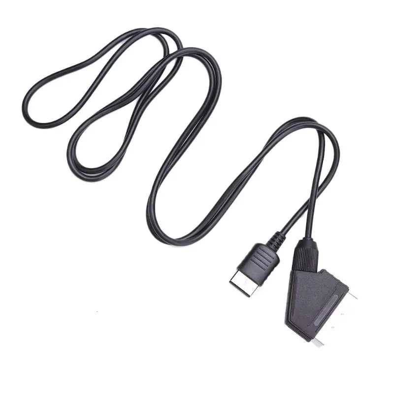 Высокое качество 1 8 м/6ft RGB SCART кабель Dreamcast VGA RCA аудио Scart совместим для SEGA