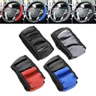 Чехол рулевого колеса автомобиля универсальный для Toyota Corolla RAV4 Subaru XV Chevrolet Cruze Aveo sail Saab Dacia