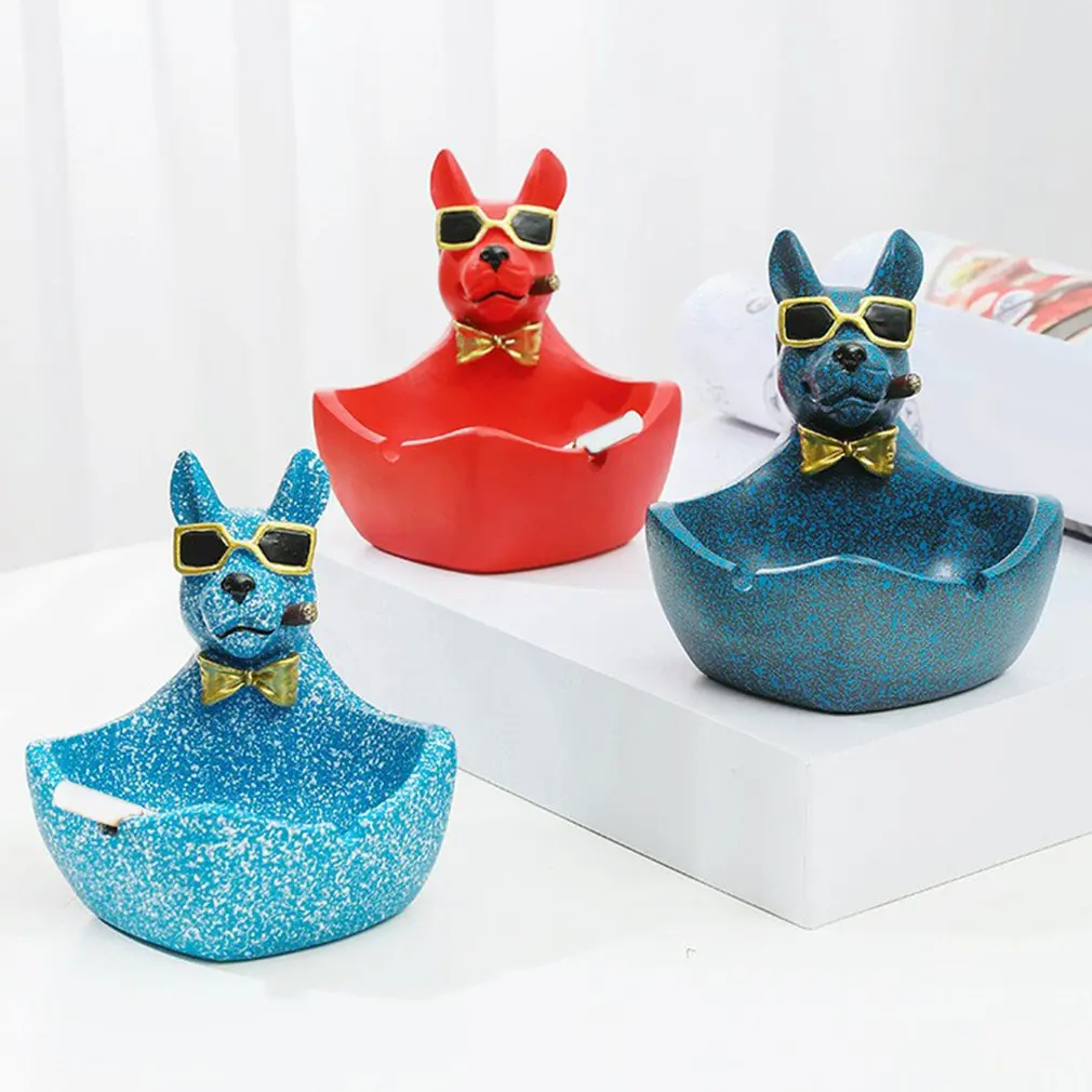 

Cool Dog Figurine Dog Statue Storage Box Home Decoration Ornamental Crafts Art Sculpture Figurines Home Decor Gift Decorative