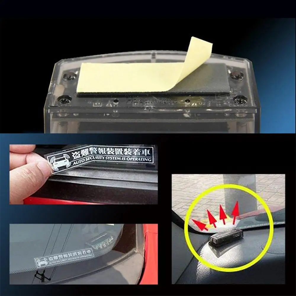 Лампа аварийной сигнализации автомобиля на солнечной батарее Мощность имитации