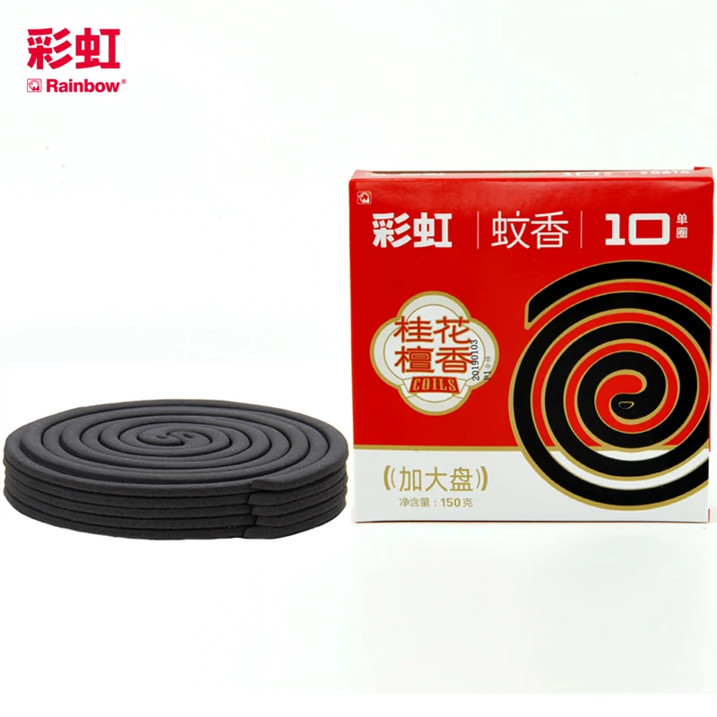 Радужный Противомоскитный репеллент благовония Osmanthus сандаловое дерево против