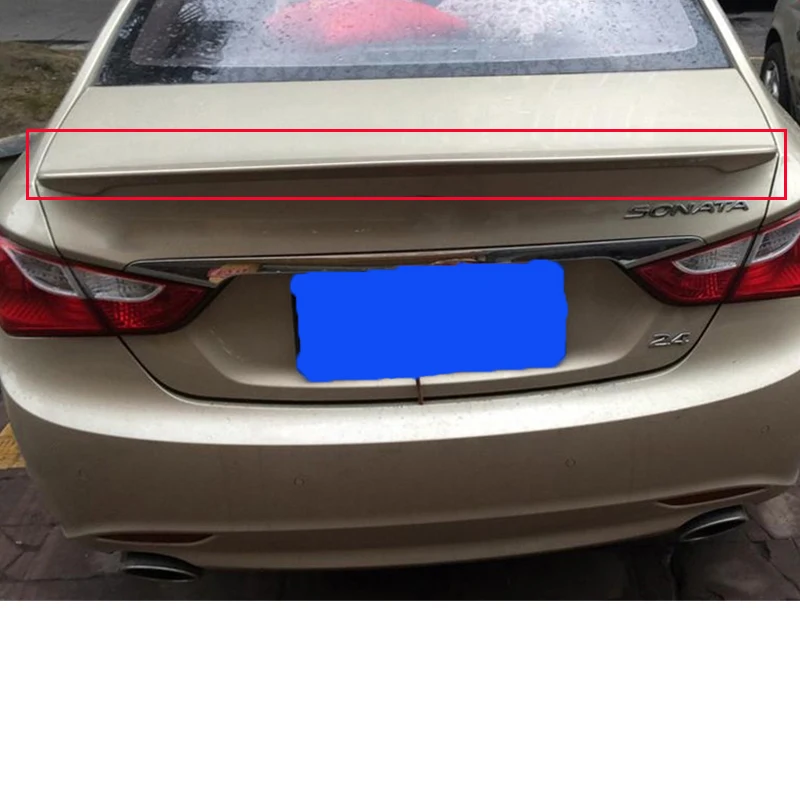 Для багажника автомобиля фотоэлемент Hyundai Sonata из АБС-пластика задние губы крылья
