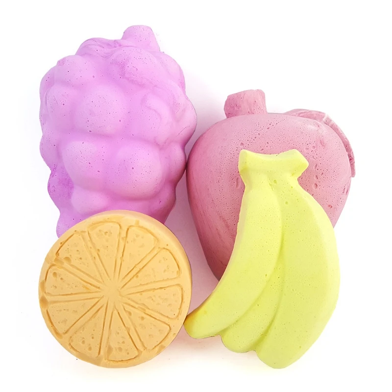 

Hamster Calcium Chew Toys Teeth Grinding Lava Block for Small Animal Fruit Shape