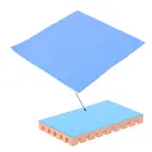 1 шт. силиконовая термальная прокладка для графического процессора, Теплопроводящая охлаждающая прокладка для ПК, компьютерные аксессуары 100 мм x 100 мм x 1 мм