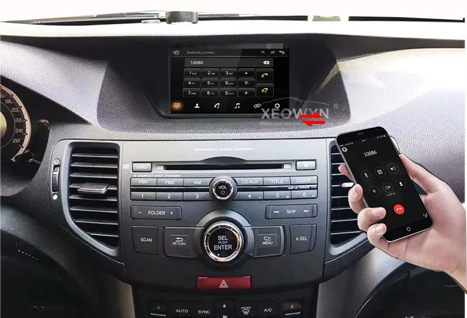 Android 8,1 ROM32GB четырехъядерный процессор для honda Accord 8 corsstour acura tsx 2008-2013 автомобильный Радио gps навигационный плеер радио мультимедиа