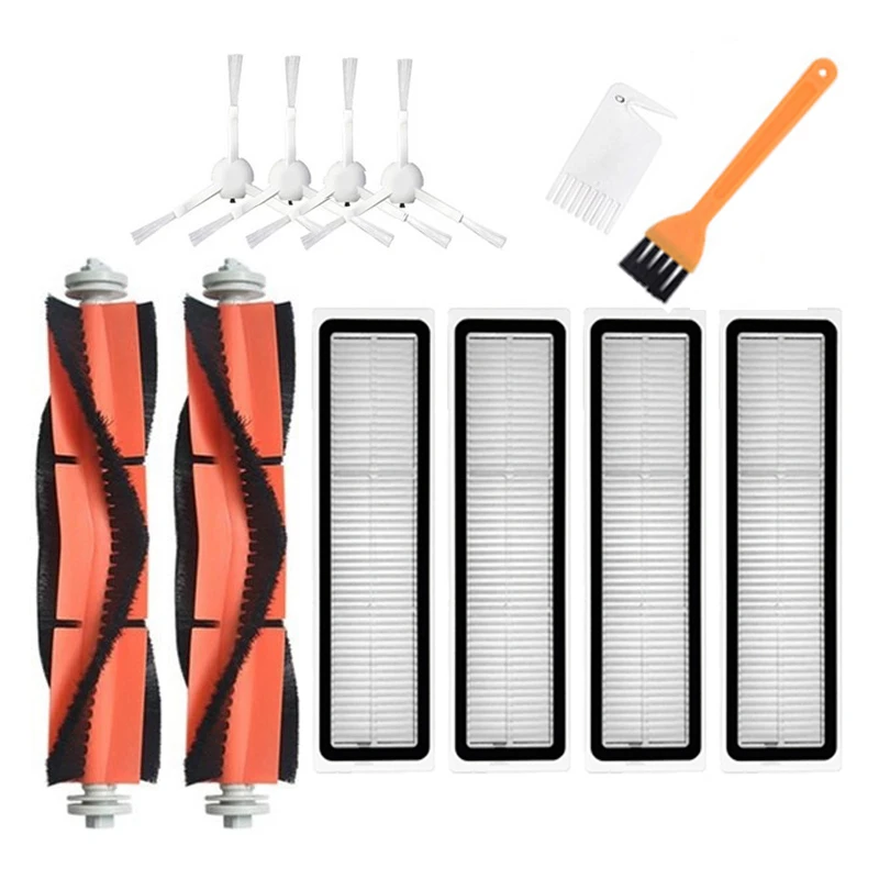 

Replacement for Dreame D9 Robot Vacuum Cleaner Accessories Main Brush Side Brush HEPA Filter Mop Cloth Spare Parts