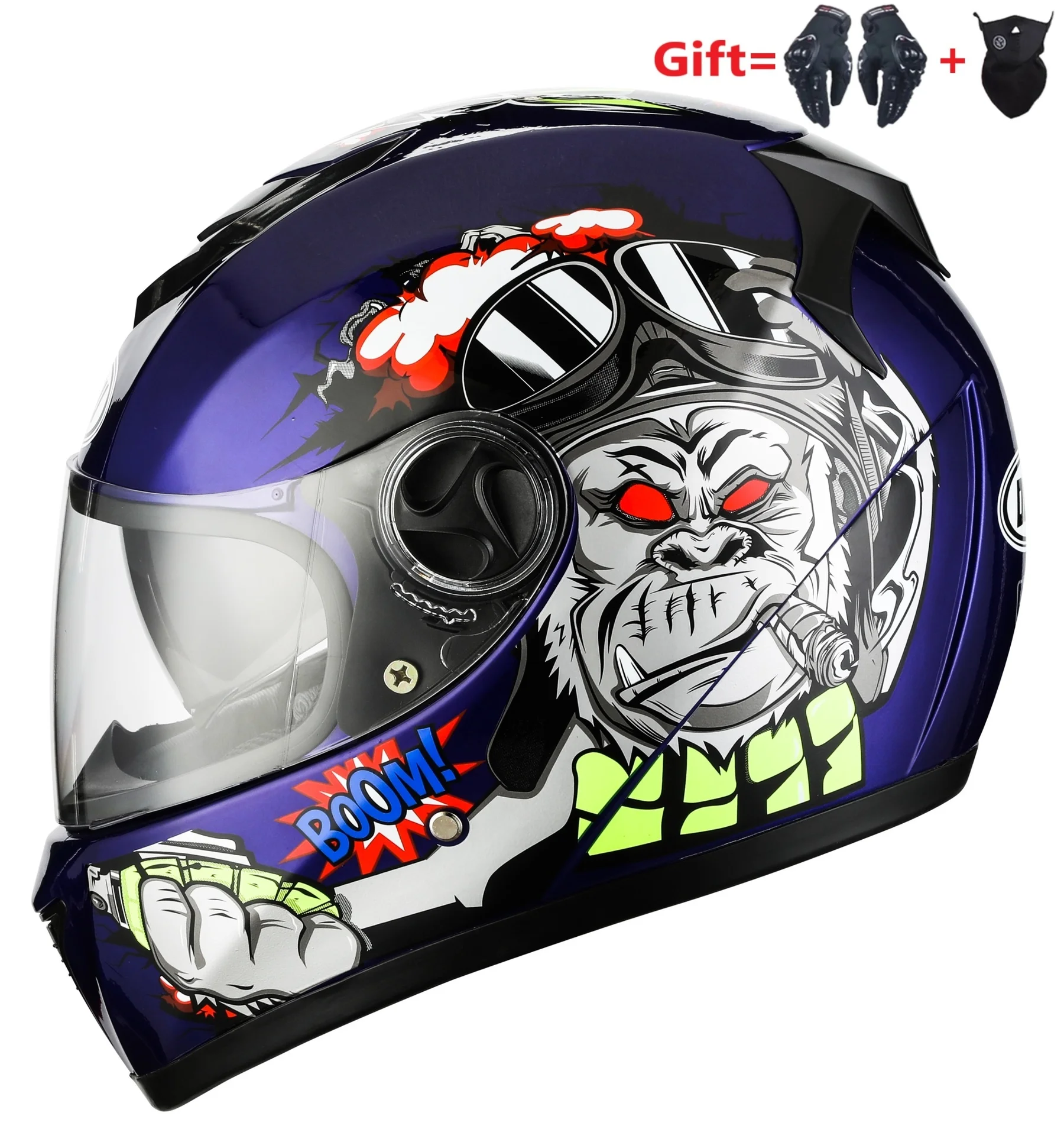 

Новая одежда для маленькой девочки 2, подарки полный уход за кожей лица мотоциклетный шлем двойной козырек Мотокросс Мотоцикл шлем двойной ...