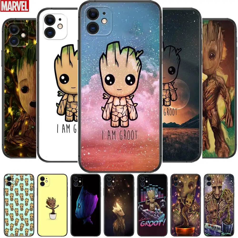 

Groot Cartoon Phone Cases For iphone 13 Pro Max case 12 11 Pro Max 8 PLUS 7PLUS 6S XR X XS 6 mini se mobile cell