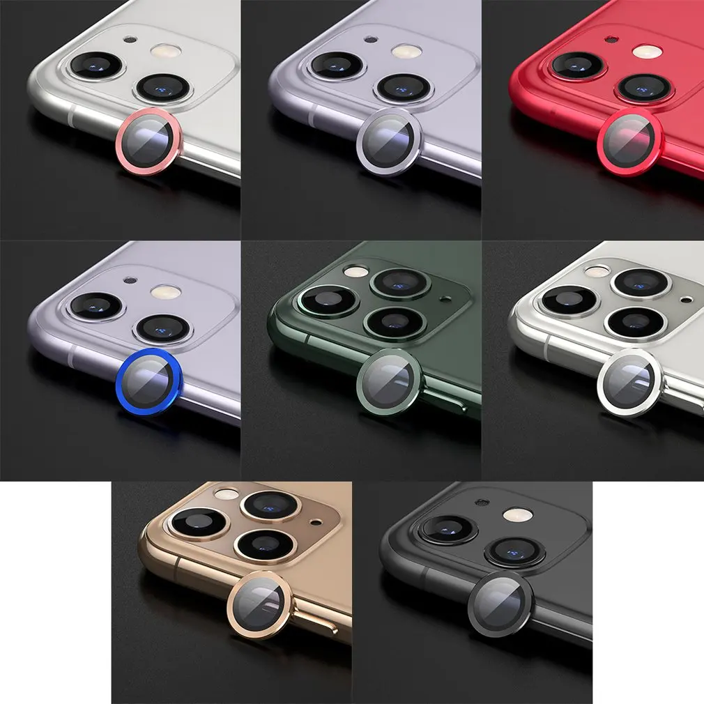 Съемное закаленное стекло для задней камеры телефона Защитная пленка iPhone 11