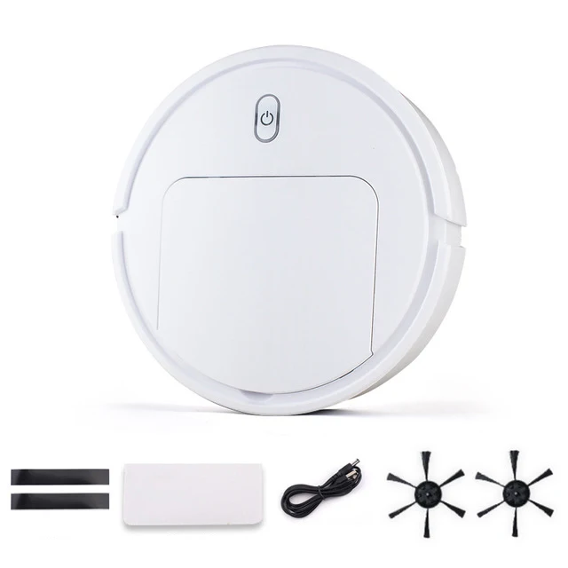 

Diverse Smart Auto Robot Vacuum Cleaner Multifunctional USB charging Electric RechargeableWet And DryMop Sweeping Vacuum Cleaner