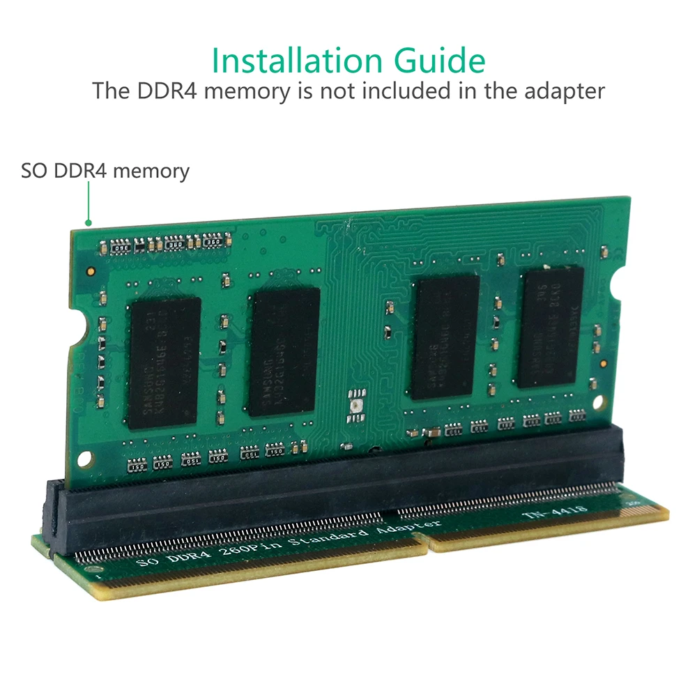 Плата расширения DDR4 SO DIMM переходник для карты памяти 260Pin тестовая защита