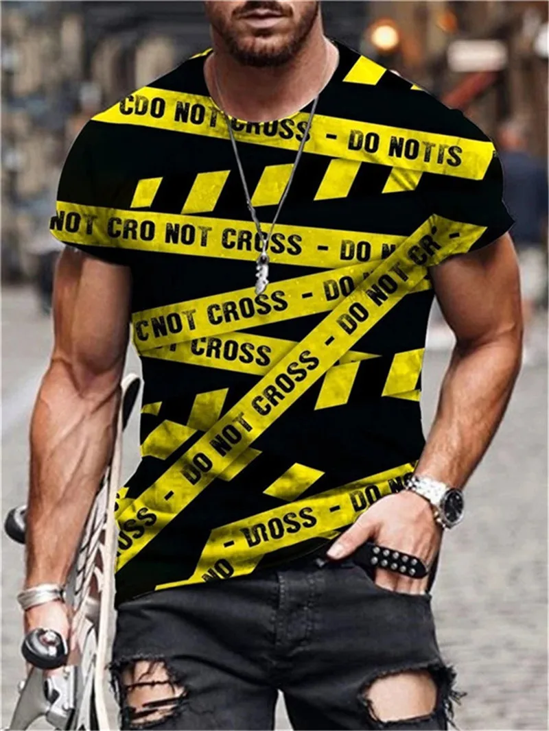 

Fashion men's T-shirt summer short-sleeved 3D red and blue spider print sports fitness shirt loose streetwear