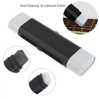 guitar rust cleaning tool string fingerboard cleaner lubricant polish 2 in 1 for guitar bass ukulele violin stringed instruments