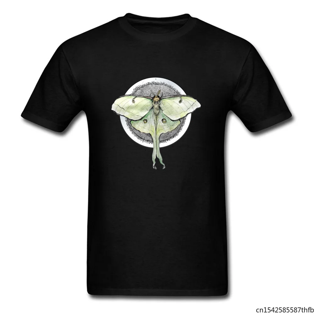 

Mens Fashion T Shirts Top T Shirt Your Own Designs Luna Moth Brand Leisure Sweatshirt