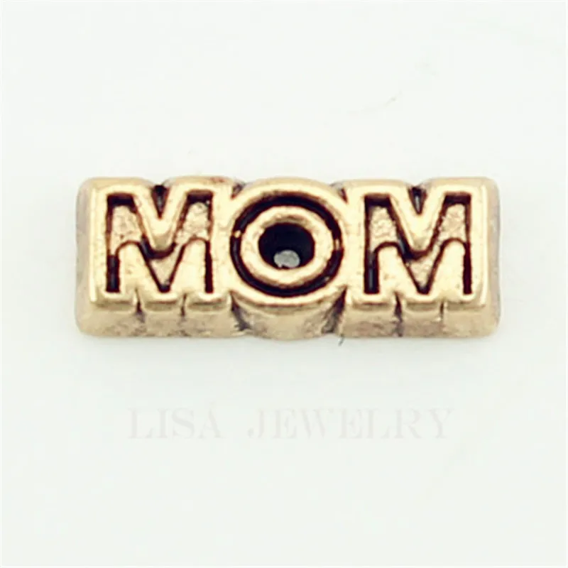 Подвеска Gold MOM Новые Подвески с плавающими медальонами 10 шт./лот |