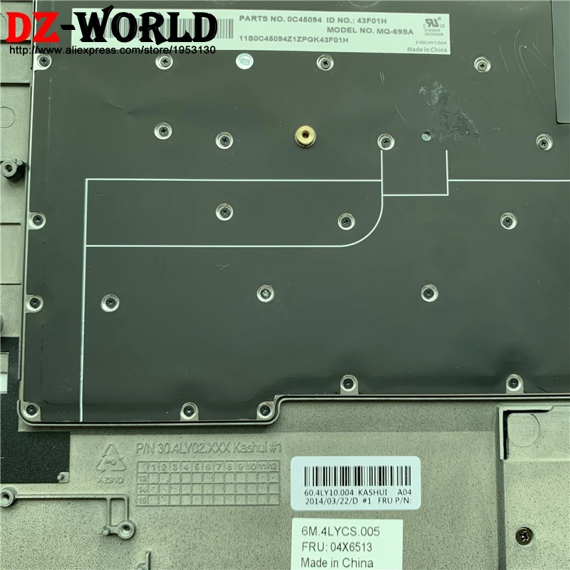 SCB словенская клавиатура с подсветкой и сенсорной панелью для LenovoThinkpad X1 Carbon 2nd Gen2