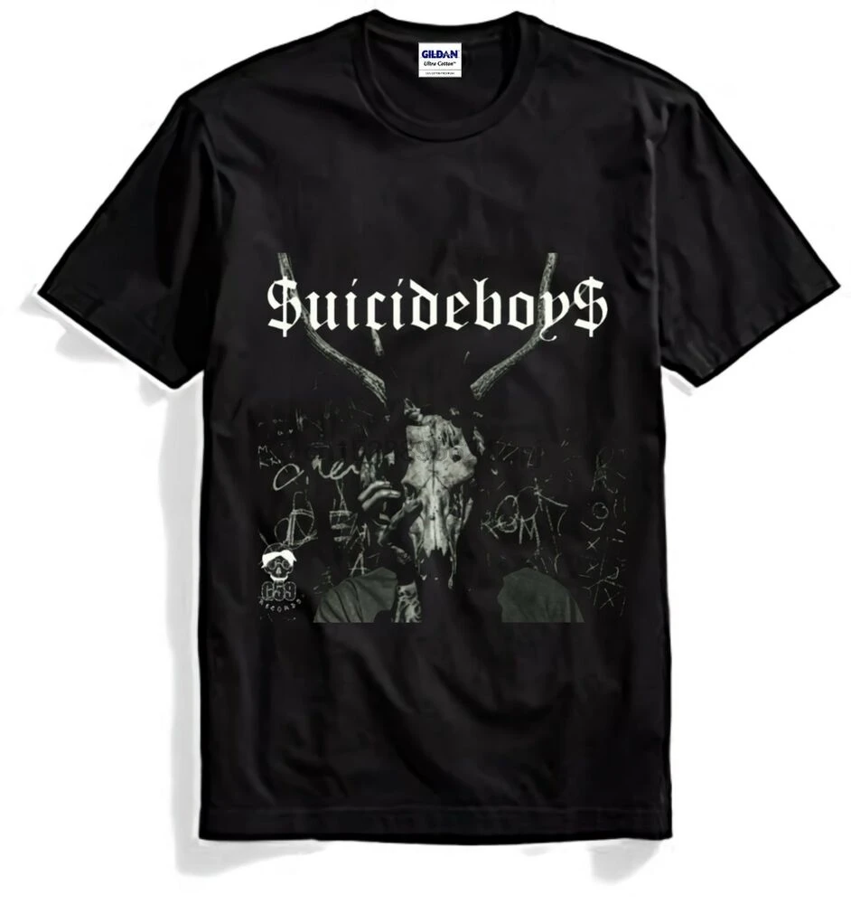 Редкие! $ Uicideboy Ghostemane насос gbc xan uzi Lil 6ix9ine 455 футболка | Мужская одежда