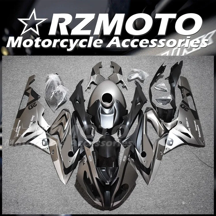 

New ABS aftermarket Whole Motorcycle Fairings Kit Fit for BMW HP4 S1000RR 2015 2016 15 16 hp4 Bodywork set Gray