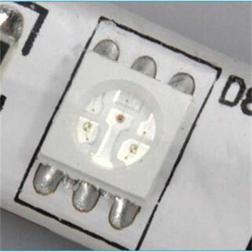 Бесплатная доставка УФ Цвет smd5050 60 светодиодов/м шириной 10 мм PCB гибкие