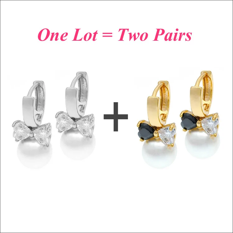

2 Pairs Pearls Earrings Women Gold Hoop Earing Boucle Oreille Perle Orecchini Aretes Perla Inci Kupe Ohrringe Parel Oorbel E0310