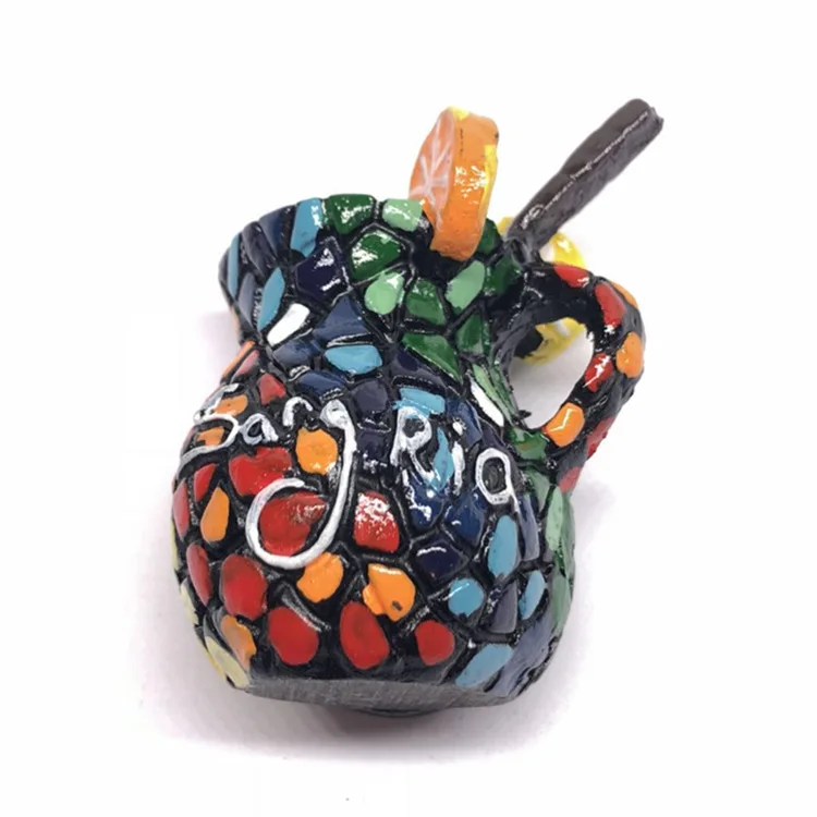 Смола 3D магнит на холодильник Испания Барселона Мадрид сувенир пейзаж Imanes Para