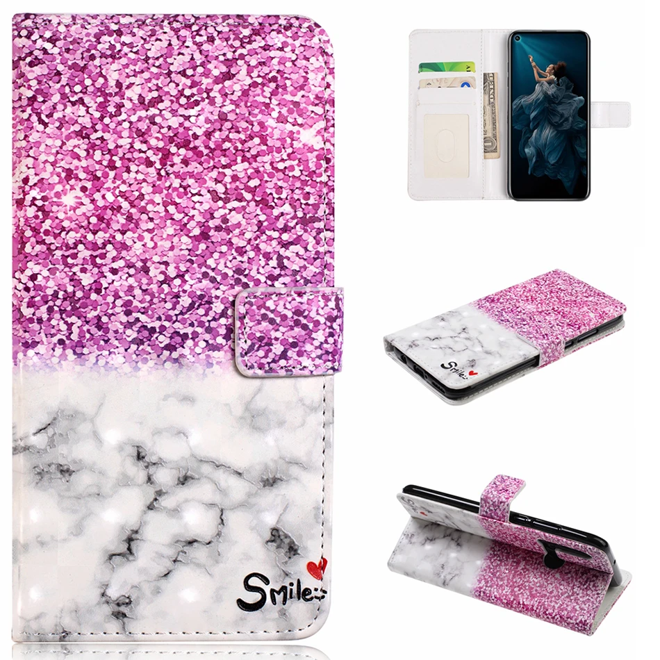 Чехол книжка с кармашком для карт Huawei P20 Lite 2019 P30 Pro P10 P8 2017 кожаные чехлы P Smart Z Y6 Y7 Y9