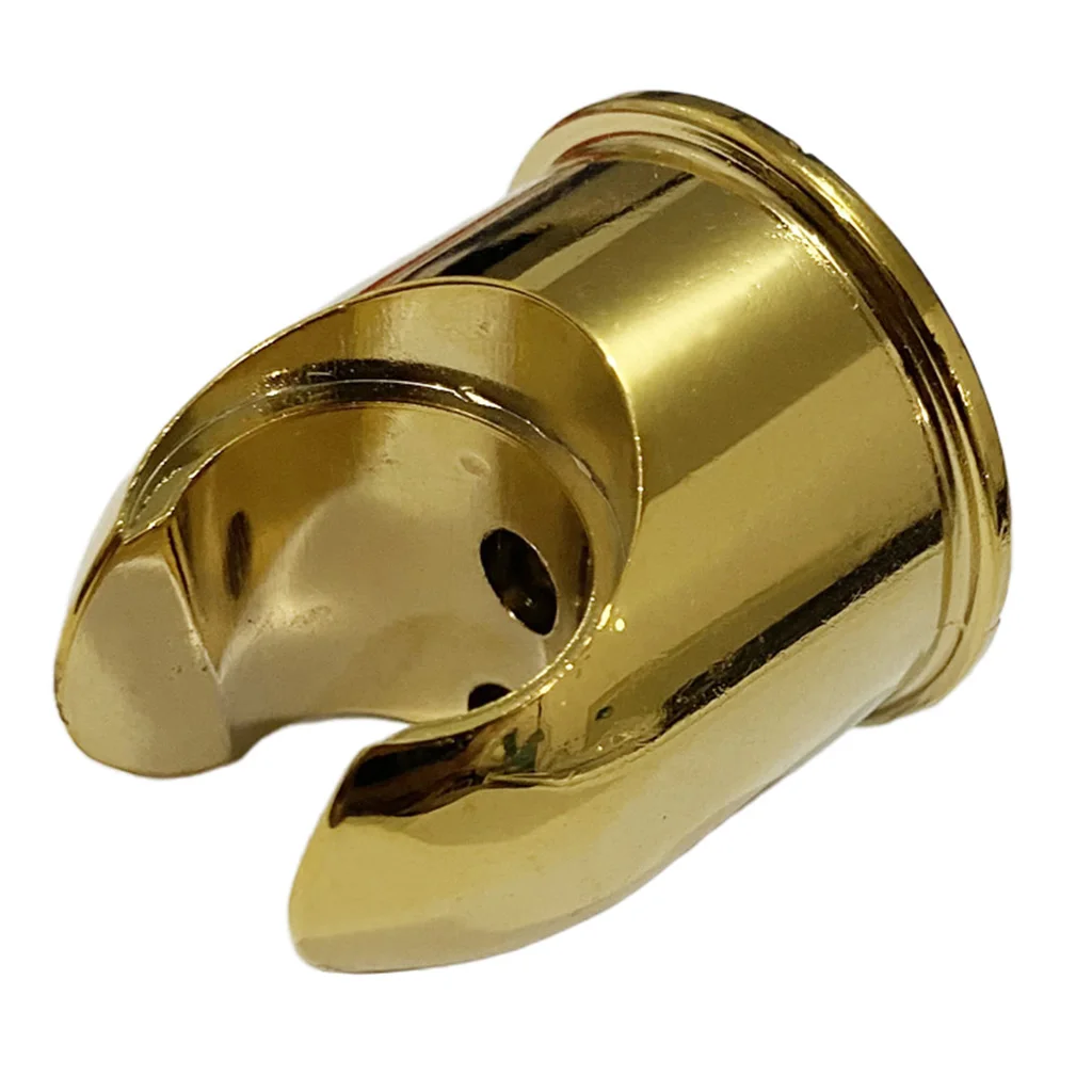 

Copper Alloy Handheld Shower Head Bidet Sprayer Holder Fixed Bracket Golden