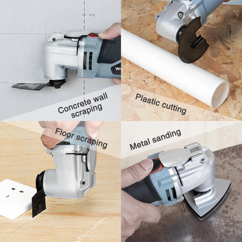 WORKPRO 250W Осциллирующий Инструмент электрический триммер пила домашний инструмент