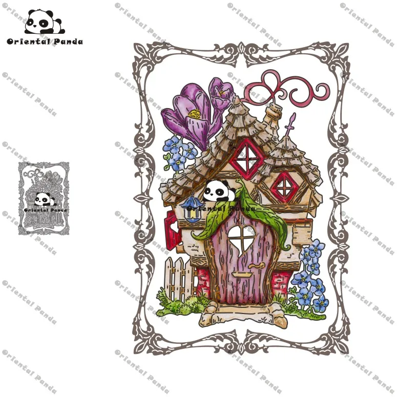

New Dies 2020 Mushroom house Metal Cutting Dies diy Dies photo album cutting dies Scrapbooking Stencil stamps and dies die cuts