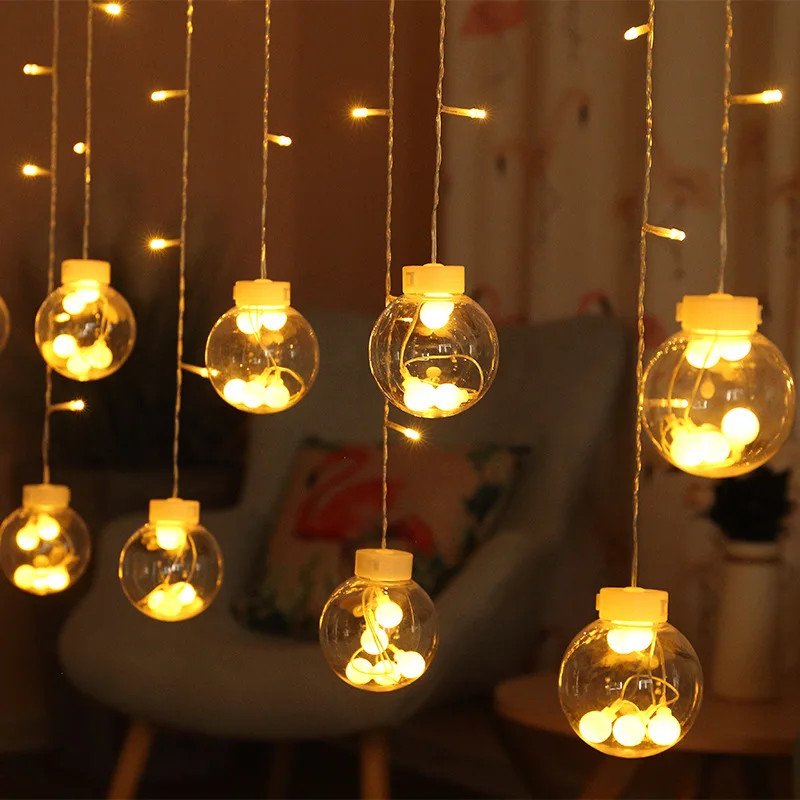 

LED market.i фонарь желаний праздничное украшение, Рождественский шар, комната, спальня, лампа, гирлянда, стеклянный шар