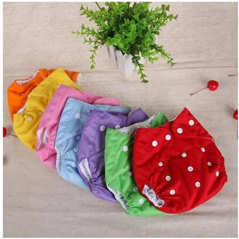 Baby Diapers Cotton Washable Reusable Nappies Grid Training Pant Cloth Diaper Fraldas Winter Summer Version | Мать и ребенок