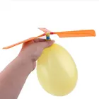 1 Набор воздушных шаров вертолет Летающий со свистком Детская уличная игра креативная забавная игрушка воздушный шар пропеллер Детская Игрушка аксессуары