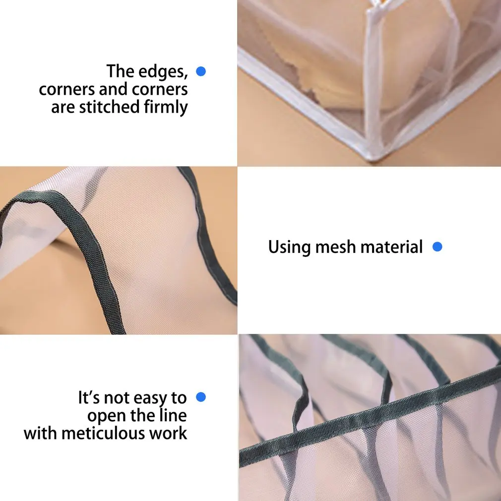 

Foldable Drawer Organizers Storage Box Underwear Organizer Panty Clothes Storage Box For Socks Home Separated Underwear Storage