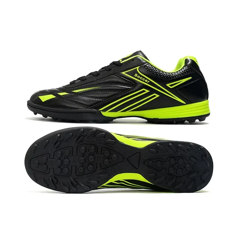 

2021 new men's breathable football shoes outdoor sports shoes men's children's football shoes non-slip sports AG futsal football