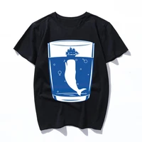 moby in the glass fashion summer t shirt men brand clothing printing t shirt male quality cotton
