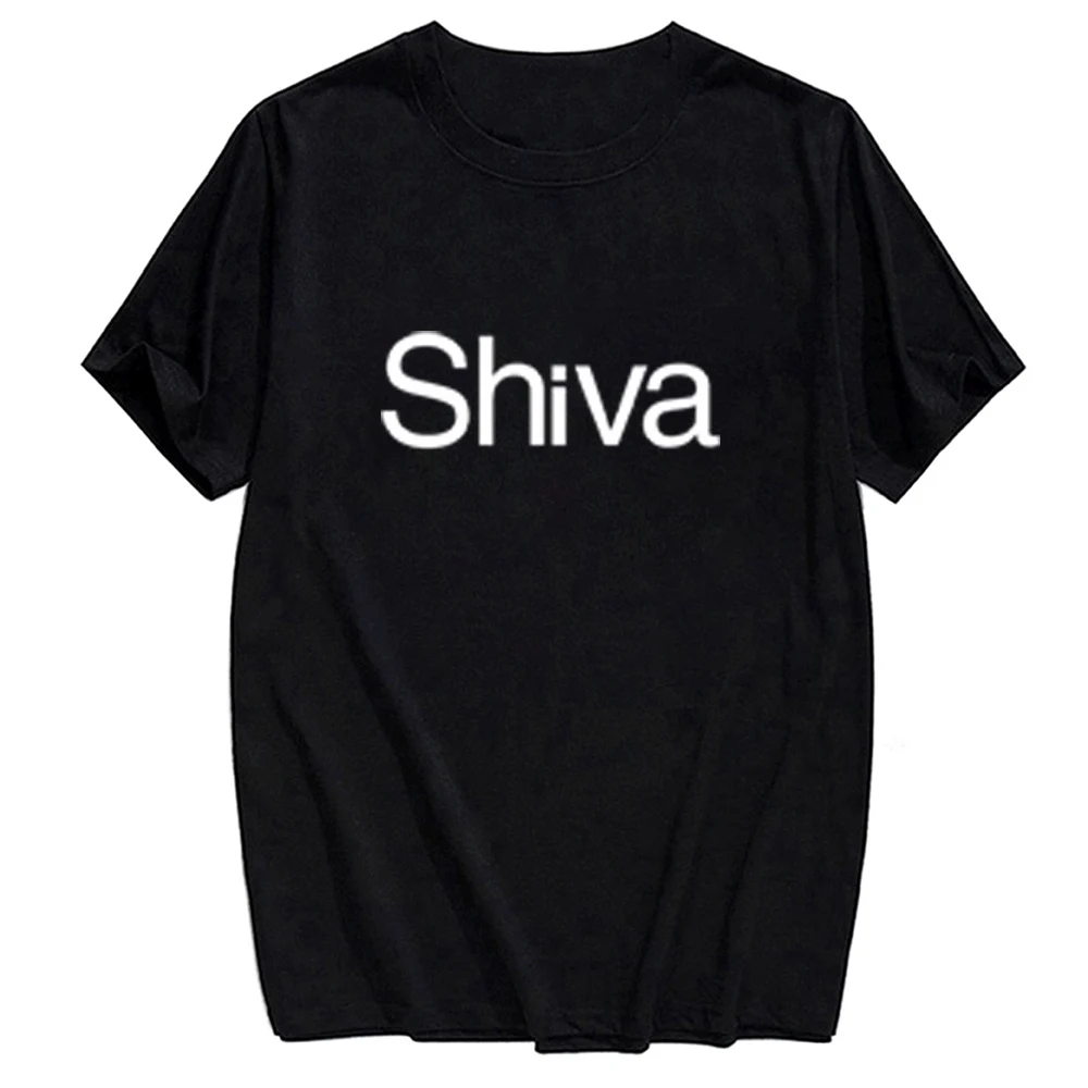 

India Lord Shiva Cotton T-shirt Short Sleeve Harajuku Style Hinduism Lord Shiva Shirt Streetwear Casual Clothes Drop Shipping