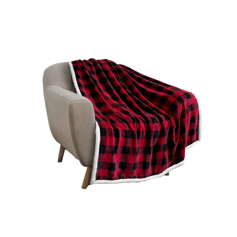 

Плед в виде снежинки, шерпа, флисовое мягкое теплое зимнее красное одеяло, рождественский подарок, плюшевые покрывала для кровати, дивана, ч...