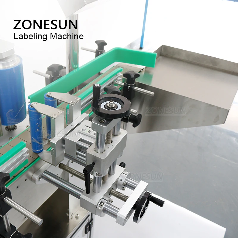 ZONESUN ZS TB822 автоматическая машина для нанесения этикеток на круглых поверхностях