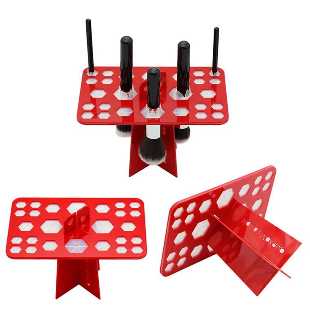Держатель для кистей макияжа 26 квадратных отверстий|Наборы инструментов